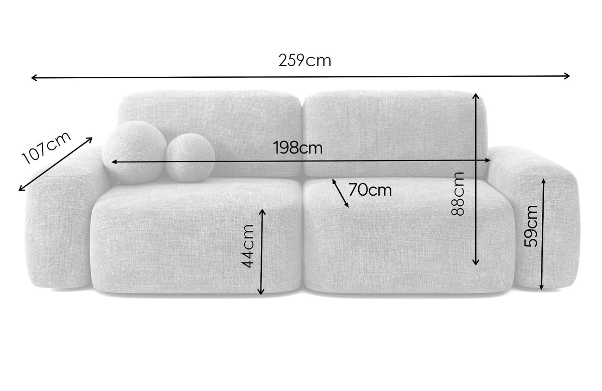 Torino — dimensions